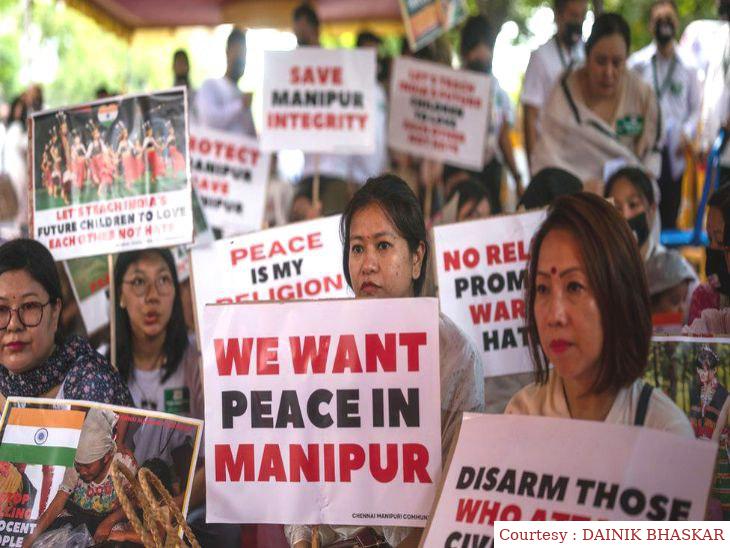 A committee of 3 women judges has been formed for the Manipur violence.