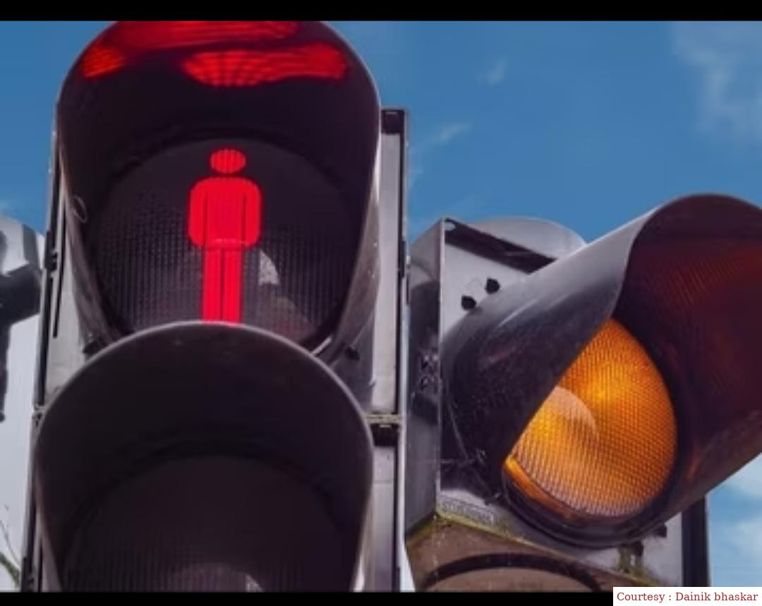 A person from Bengaluru broke the signal 255 times, fined 1.34 lakhs