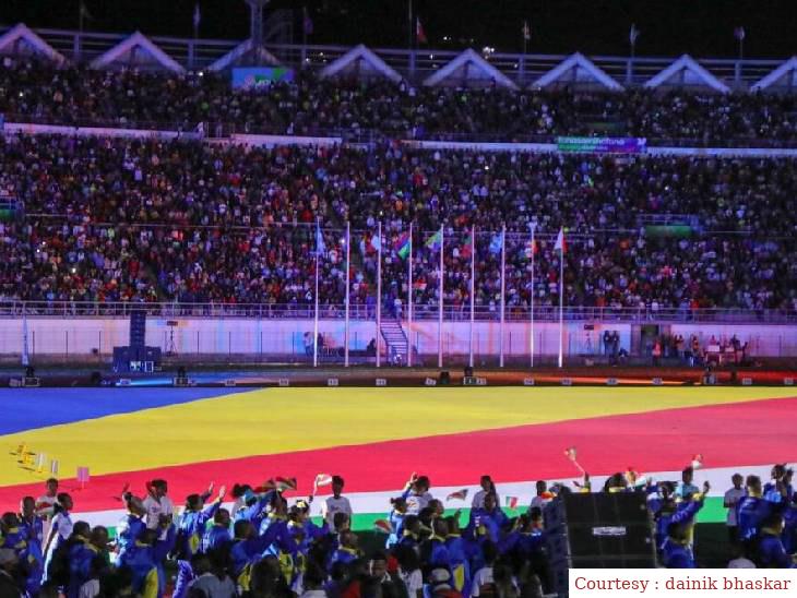 A stampede at Madagascars stadium, 12 killed, 80 seriously injured.