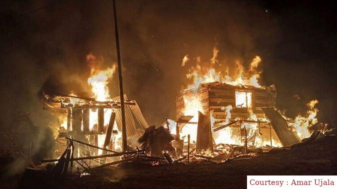 A terrible accident caused by fire in Pakistan.
