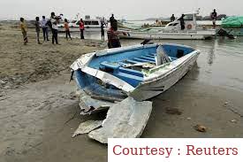 A terrible boat accident in Sharjah.