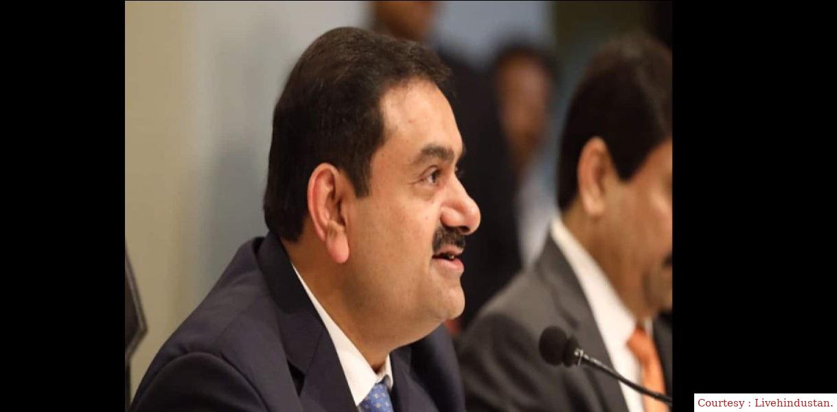 Adanis company obtained a deal of ₹ 3000 crore from the government.
