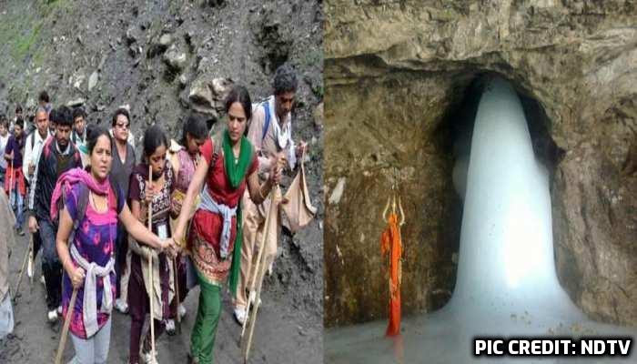  Commencement of Amarnath Yatra after three years 