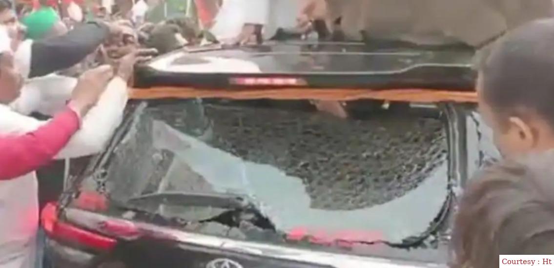 Adhir Ranjan Chowdhury Alleges Stone-Pelting