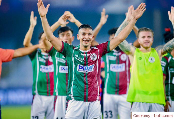 AFC Cup 2023: A tough fight between Mohun Bagan Super Giant and Mazia FC.