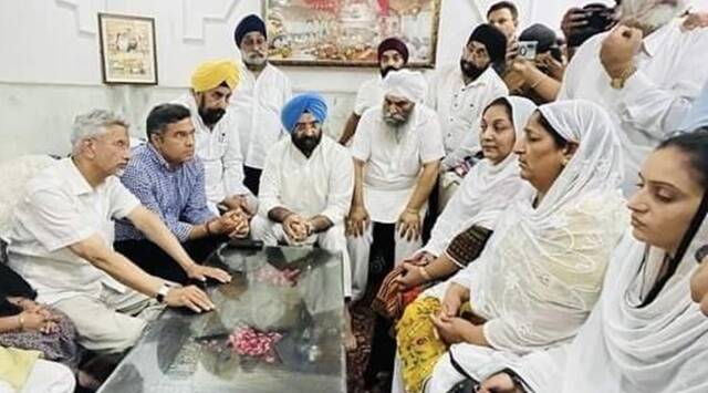 Afghan Sikh and Hindu leaders meet with Jaishankar