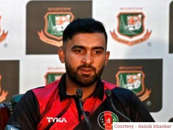 Afghanistans team announcement for the Asia Cup, Momand-Umrajai, who was out of the team due to injury.