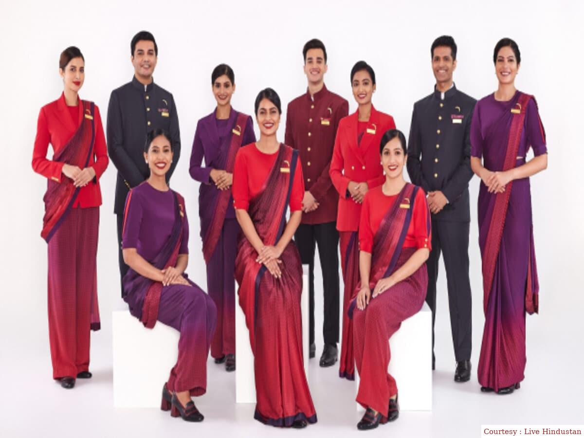 After 6 decades, Air India changed its look, Manish Malhotras uniform.