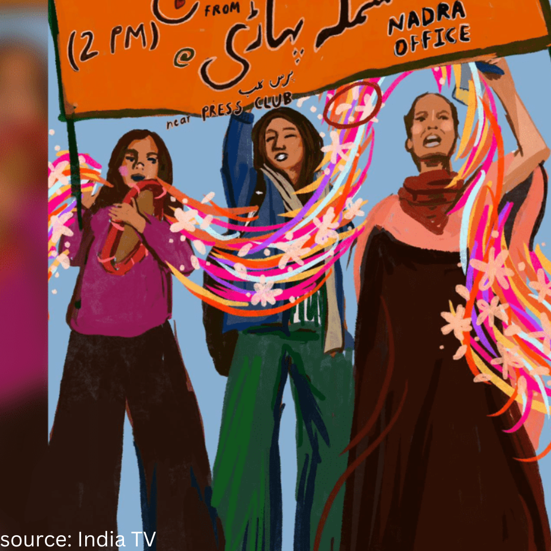 After HC’s permission and Aurat March was held in Lahore