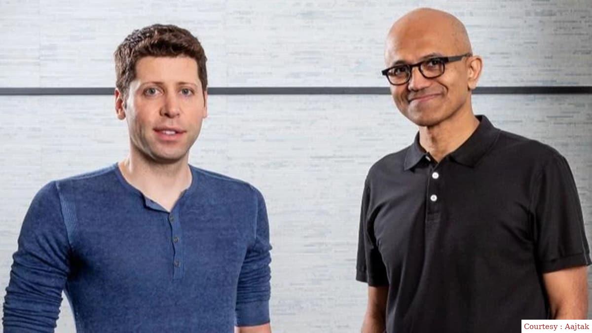 OpenAI से निकलने के बाद अब माइक्रोसॉफ्ट से जुड़े सैम अल्टमैन