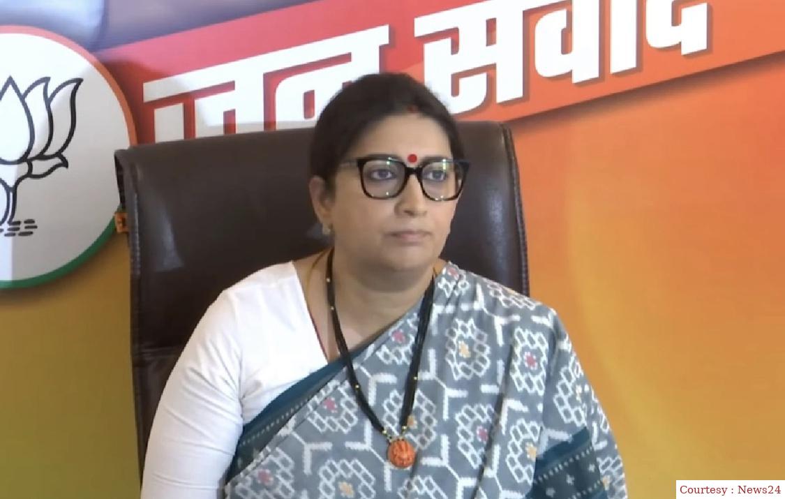 बंगाल में हुए चुनावी हिंसा के बाद स्मृति ईरानी का सीधा निशाना टीएमसी और राहुल गांधी पर