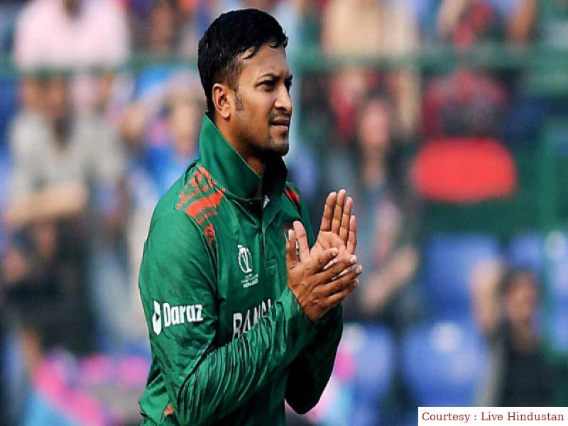 After winning the parliamentary elections, Shakib Al Hasan slapped the fan.