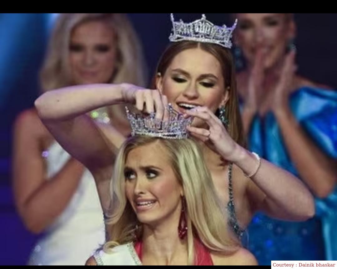 एयरफोर्स पायलट बनीं मिस अमेरिका