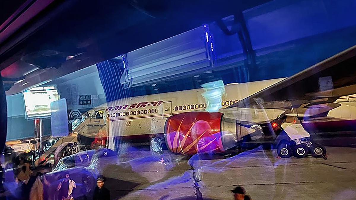 Air India flight carried stranded passengers and its crew members