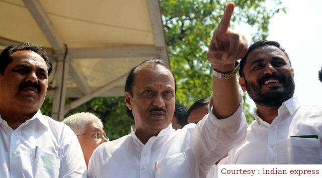 Ajit Pawar denies of joining with BJP