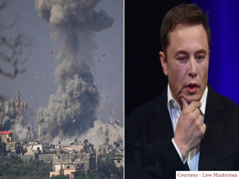 Alan Musk extended his hand to help Gaza Patti, angry Israel threatened.