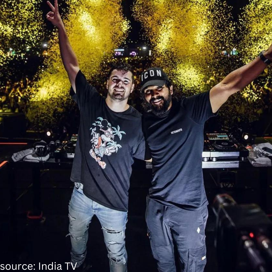 Allu Arjun and Martin Garrix grooving on Pushpa Song 'Oo Antava'