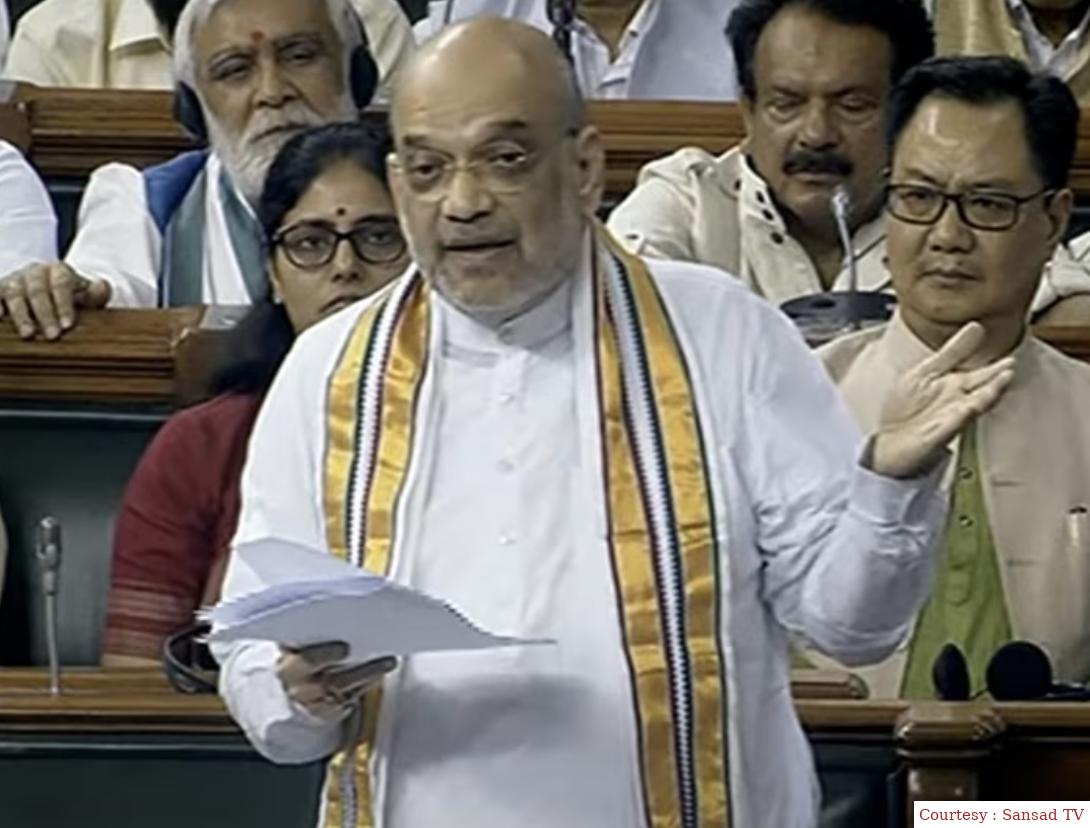 Amit Shah gave a befitting reply, said the no -confidence motion reveals the character of the opposition alliance