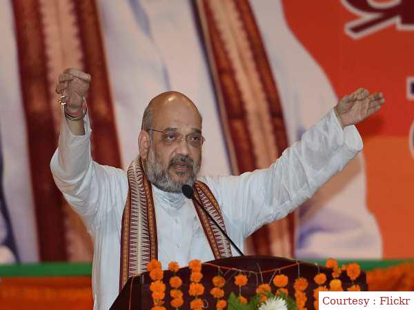 Amit Shah targeted Congress.