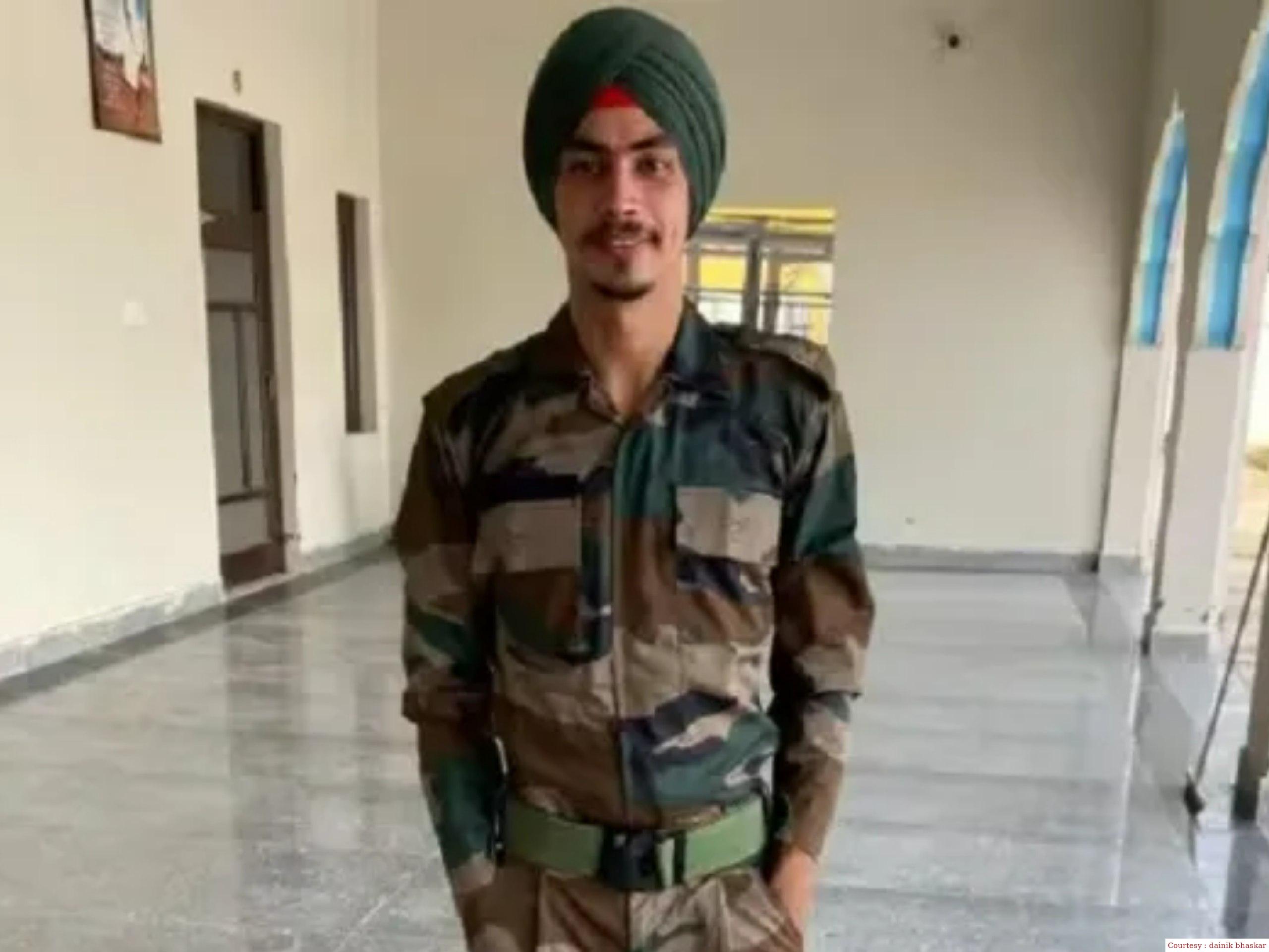 Amritpal was not given military honors due to suicide.