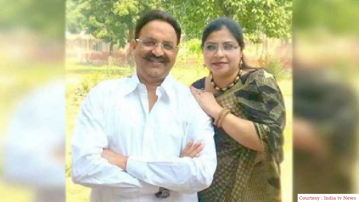 Another action against mafia Mukhtar Ansaris wife.