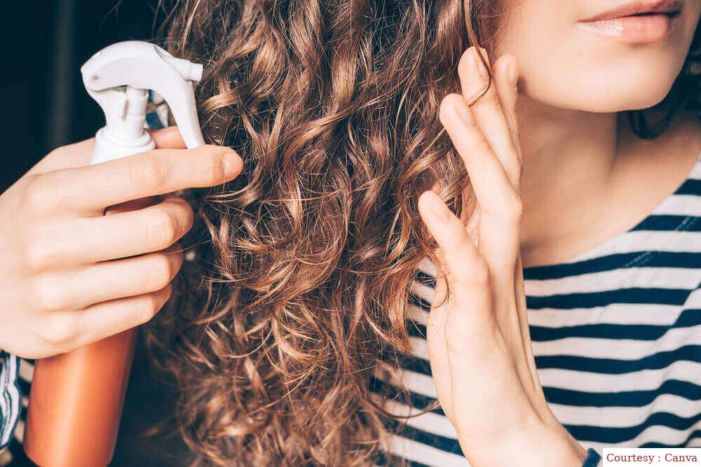 Anti -hairfall spray made from just two things