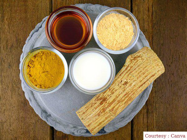 Apply gram flour on the face and get 4 ways