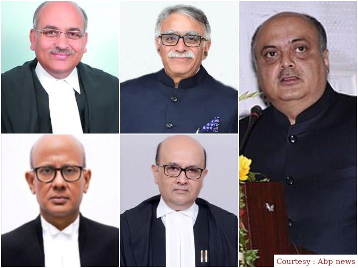 Appointment of 5 new judges in the Supreme Court today.