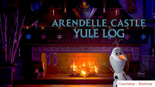 Arendelle Castle Yule Log