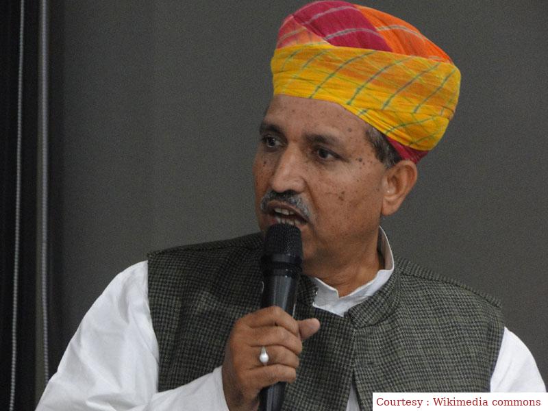 Arjun Meghwal became the new law minister.