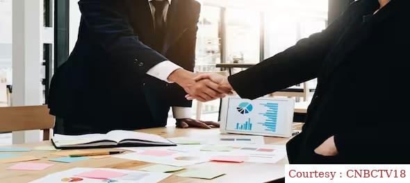 AU Small Finance Bank shares fall over 7% post, according to Fincare merger announcement.