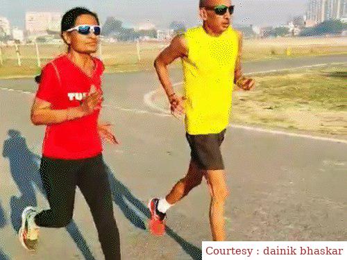 Bajrang Singh and Asha Singh will participate in Berlin Marathon, will donate prize money on girls education.