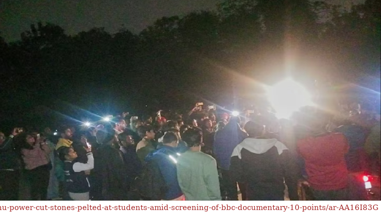 BBC documentary: Stones pelted on those watching it on their phones
