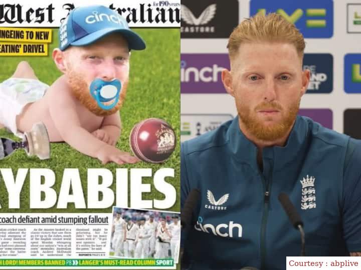 Ben Stokes targeted the Australian media over his photo.