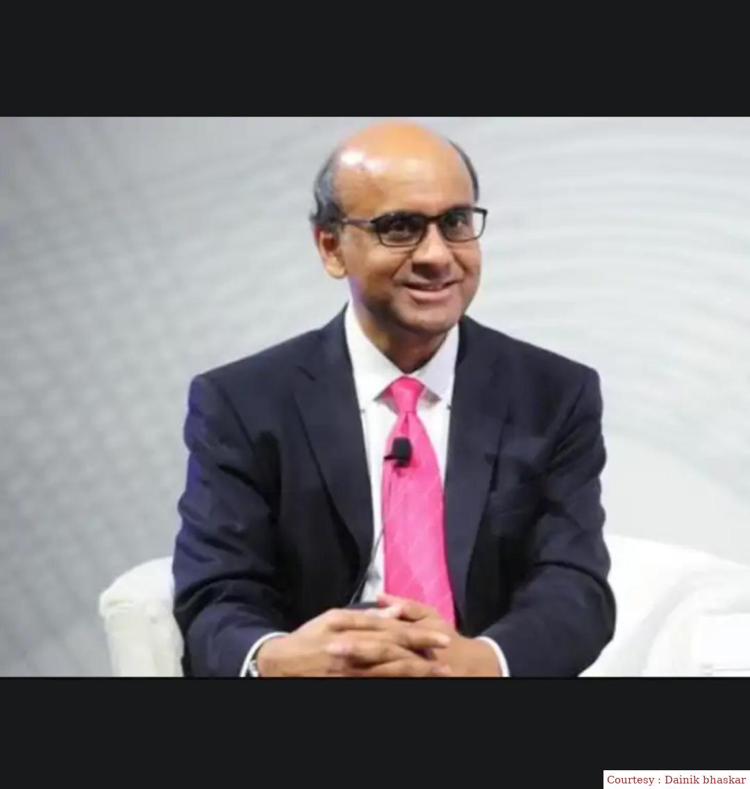 सिंगापुर में राष्ट्रपति की रेस में भारतवंशी शनमुगरत्नम।