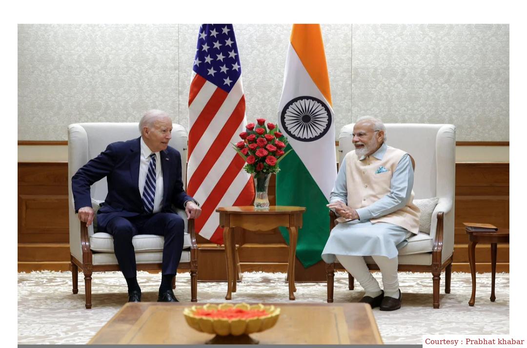 Biden who met PM Modi, discussed important issues.