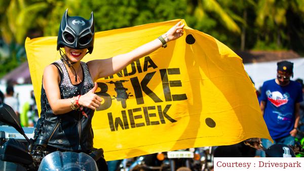Biking Festival "India Bike Week" starts in India