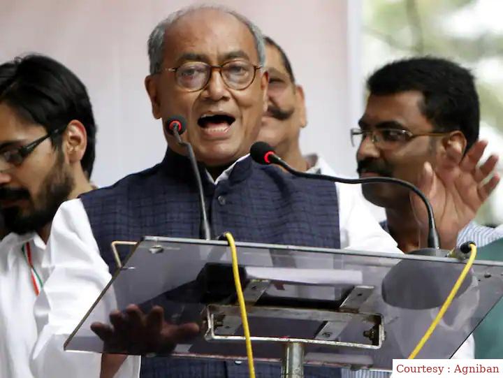 एमपी में कांग्रेस नेताओं पर IT, ED की रेड पड़वाना चाहती बीजेपी: दिग्विजय सिंह