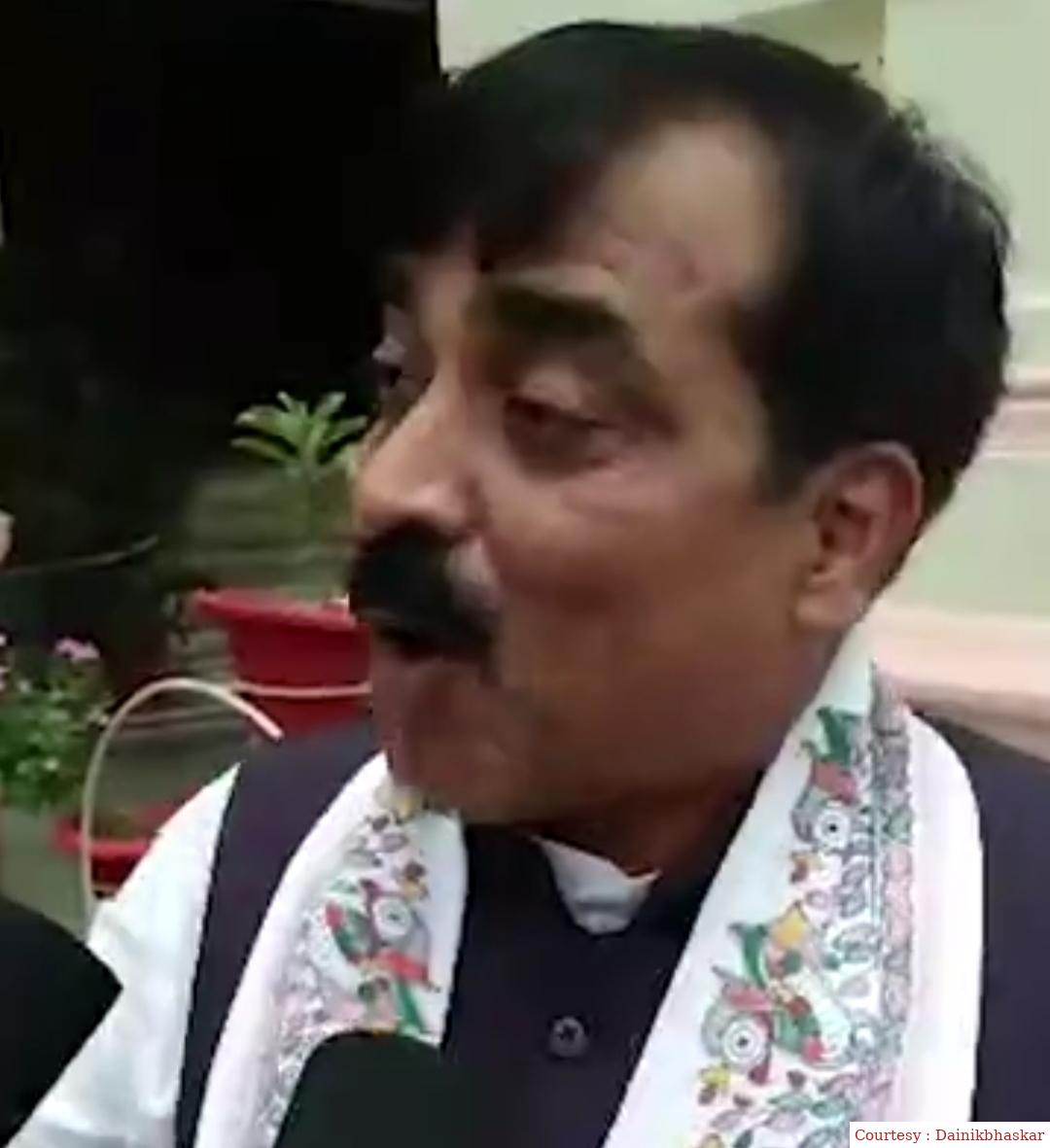 BJP MLAs Jeevesh Mishra and Kumar Shailendra got martial out of the House.