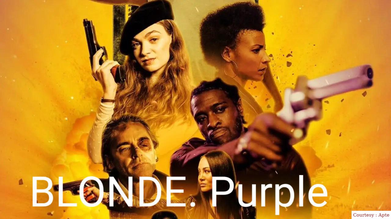 BLONDE. Purple