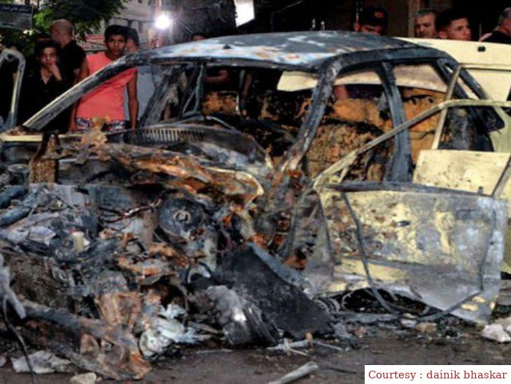 सीरिया के मस्जिद के पास बम विस्फोट, दहशत का माहौल।