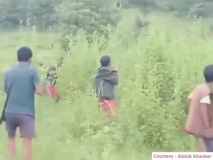Border disputes between Assam-Meghalaya, attack on each other with a bow and bag.