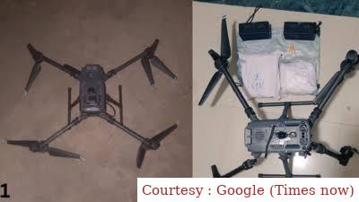 BSF kills two drones of Pakistan smuggling in India