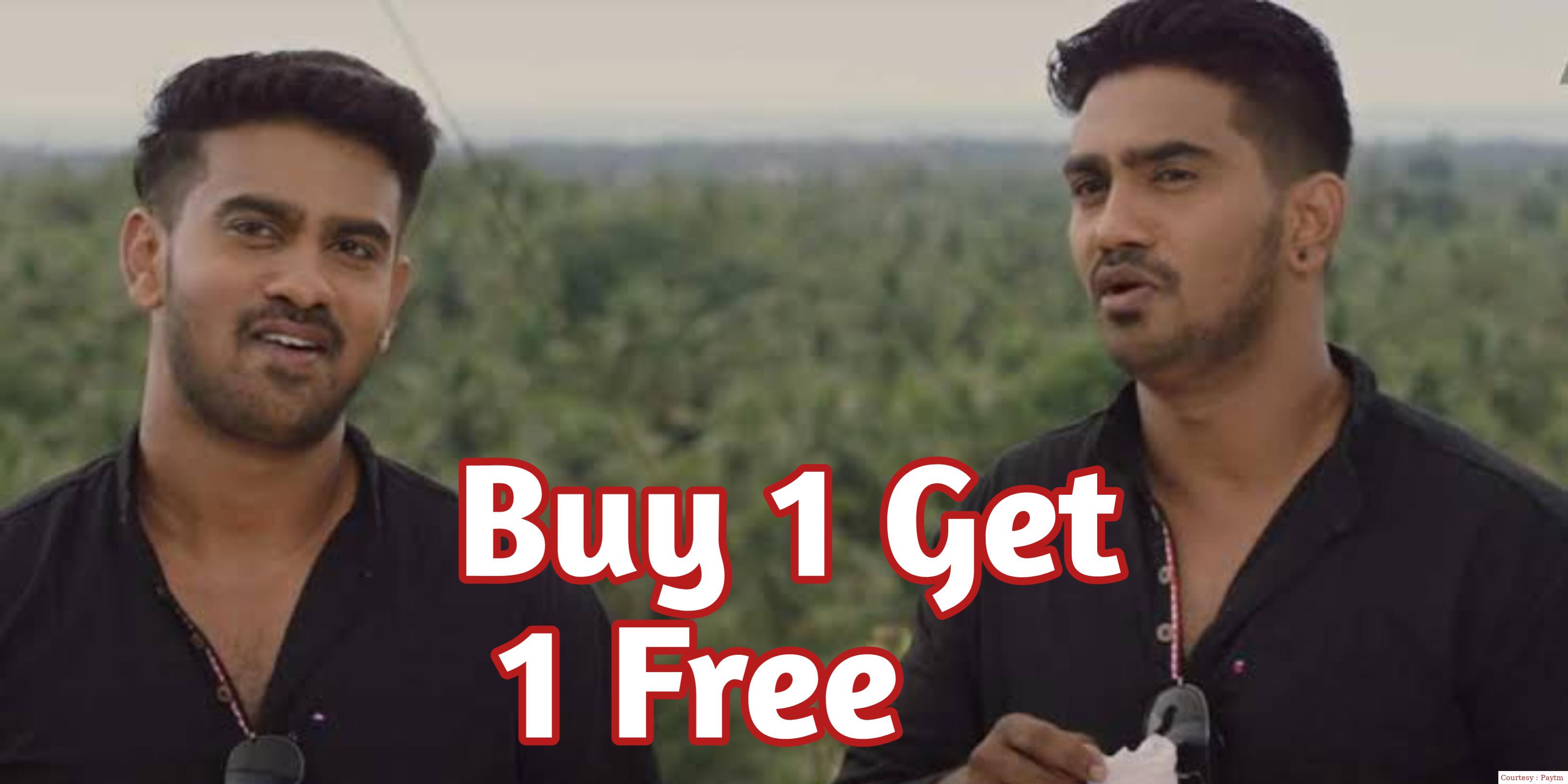 Buy 1 Get 1 Free 