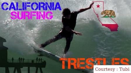 California Surfing Trestles