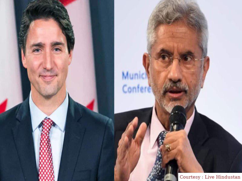 Canadas weakness is to give terrorists a place in their politics - S Jaishankar.