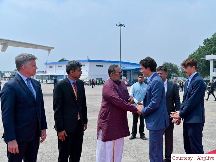 Canadian PM left in India for two days