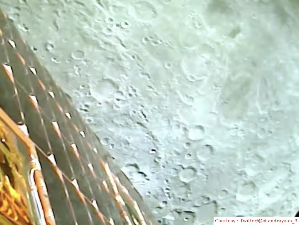 Chandrayaan-3 camera showed something like this, ISRO will have 17 days important