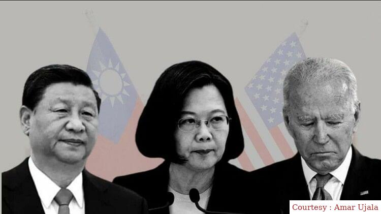 अमेरिका और ताइवान की दोस्ती से बौखलाया चीन।