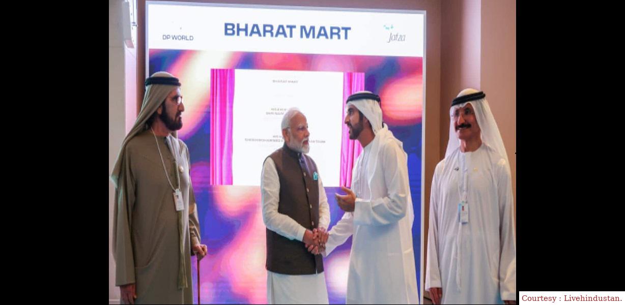China tension after the foundation stone of India Mart Project in the Muslim country.